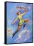 Peter Pan-Judy Mastrangelo-Framed Stretched Canvas
