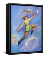Peter Pan-Judy Mastrangelo-Framed Stretched Canvas