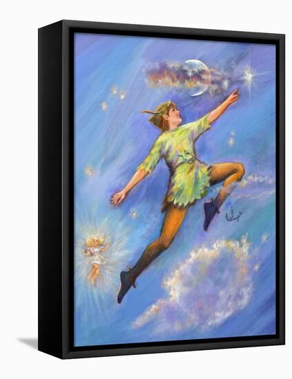 Peter Pan-Judy Mastrangelo-Framed Stretched Canvas