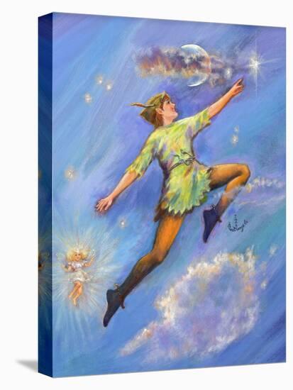 Peter Pan-Judy Mastrangelo-Stretched Canvas