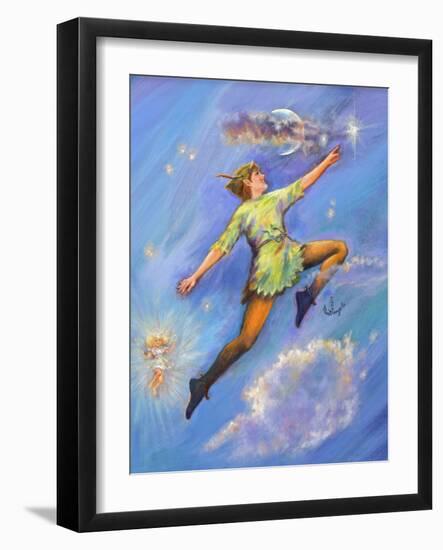 Peter Pan-Judy Mastrangelo-Framed Giclee Print