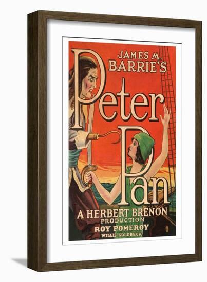 Peter Pan-null-Framed Art Print