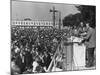 Peter, Paul, and Mary Singing at 1963 Civil Rights March on Washington-null-Mounted Photo