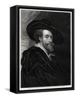 Peter Paul Rubens, Flemish Artist, 19th Century-James Posselwhite-Framed Stretched Canvas