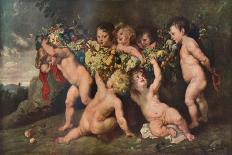 'Ninfas Sorprendidas Por Satiros', (Diana and Nymphs Surprised by Satyrs), 1639-1640, (c1934)-Peter Paul Rubens-Mounted Giclee Print