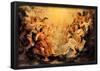 Peter Paul Rubens Musical Angel Art Print Poster-null-Framed Poster