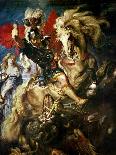 The Rape of Hippodame, or Lapiths and Centaurs, 1636-1637-Peter Paul Rubens-Giclee Print