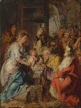 Image of the Virgin Portrayed with Angels-Peter Paul Rubens-Art Print
