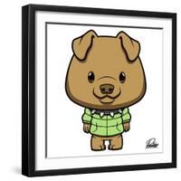 Peter Pitbull-Marcus Prime-Framed Art Print