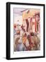 Peter Preaches to the Jews at Pentecost-Arthur C. Michael-Framed Giclee Print