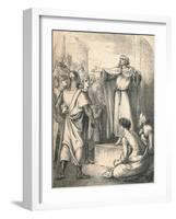 Peter Preaching the First Crusade, 1869-null-Framed Giclee Print