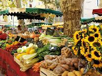 Fruit and Vegetable Market, Aix-En-Provence, Bouches-Du-Rhone, Provence, France, Europe-Peter Richardson-Photographic Print