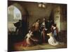 Peter Rossi, Imprisoned by the Scaligeri, 1818-1820-Francesco Hayez-Mounted Giclee Print