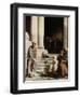 Peter's Denial-Carl Bloch-Framed Giclee Print