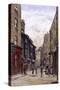 Peter's Lane, Clerkenwell, London, 1880-John Crowther-Stretched Canvas