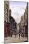 Peter's Lane, Clerkenwell, London, 1880-John Crowther-Mounted Giclee Print