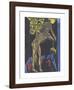 Peter Schlemihl's Wondrous Story - Schlemihl in the Solitude of His Room-Ernst Ludwig Kirchner-Framed Premium Giclee Print