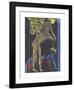 Peter Schlemihl's Wondrous Story - Schlemihl in the Solitude of His Room-Ernst Ludwig Kirchner-Framed Premium Giclee Print