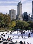 People Skating in Central Park, Manhattan, New York City, New York, USA-Peter Scholey-Photographic Print