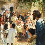 Christ with Children-Peter Seabright-Giclee Print