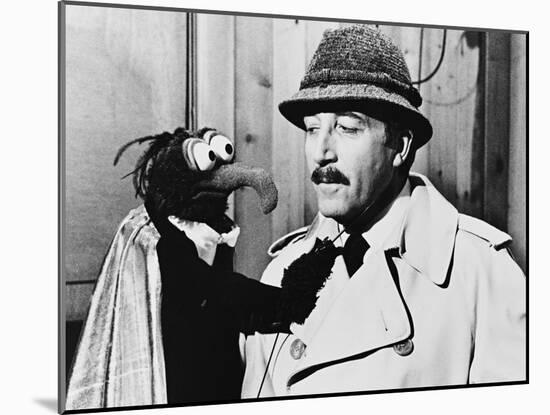 Peter Sellers, the Muppets Show, 1976-null-Mounted Photographic Print