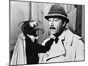 Peter Sellers, the Muppets Show, 1976-null-Mounted Photographic Print