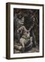 Peter Smites Off the Ear of Malchus-James Tissot-Framed Giclee Print