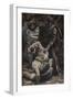 Peter Smites Off the Ear of Malchus-James Tissot-Framed Giclee Print