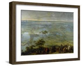 Peter Snayers / Capture of Breda, 1650-Peter Snayers-Framed Giclee Print