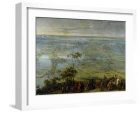 Peter Snayers / Capture of Breda, 1650-Peter Snayers-Framed Giclee Print