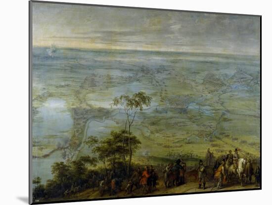 Peter Snayers / Capture of Breda, 1650-Peter Snayers-Mounted Giclee Print