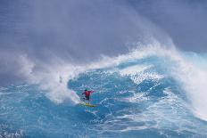 Surfing Jaws-Peter Stahl-Photographic Print