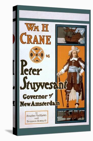 Peter Stuyvesant Dutch Governor of New York-null-Stretched Canvas