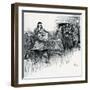 Peter Stuyvesant-Howard Pyle-Framed Giclee Print