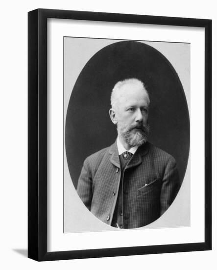 Peter Tchaikovsky, Russian Composer, 1880S-Konstantin Schapiro-Framed Giclee Print