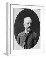 Peter Tchaikovsky, Russian Composer, 1880S-Konstantin Schapiro-Framed Giclee Print