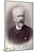 Peter Tchaikovsky, Russian Composer, 1888-null-Mounted Giclee Print