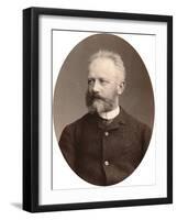 Peter Tchaikovsky, Russian Composer, Late 19th Century-Sergei Levitsky-Framed Giclee Print