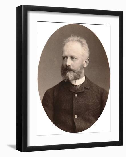 Peter Tchaikovsky, Russian Composer, Late 19th Century-Sergei Levitsky-Framed Giclee Print