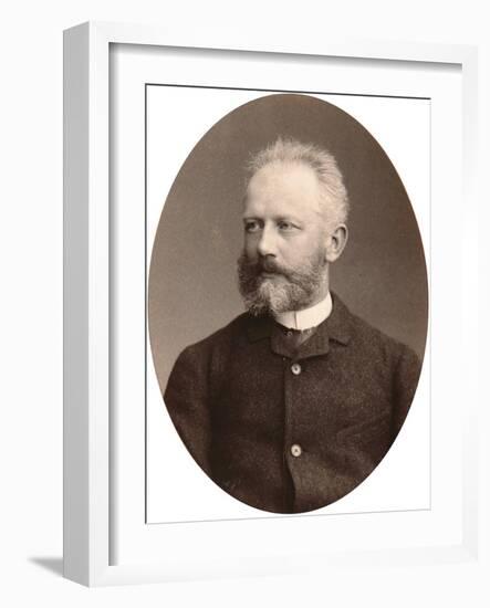 Peter Tchaikovsky, Russian Composer, Late 19th Century-Sergei Levitsky-Framed Giclee Print