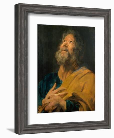 Peter the Apostle, 1617-1618-Sir Anthony Van Dyck-Framed Giclee Print