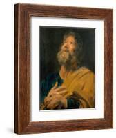 Peter the Apostle, 1617-1618-Sir Anthony Van Dyck-Framed Giclee Print