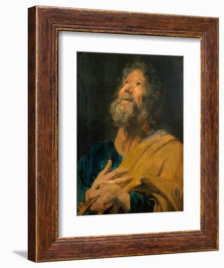 Peter the Apostle, 1617-1618-Sir Anthony Van Dyck-Framed Giclee Print