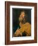 Peter the Apostle, 1617-1618-Sir Anthony Van Dyck-Framed Giclee Print