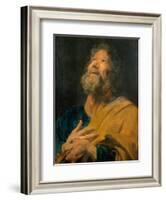 Peter the Apostle, 1617-1618-Sir Anthony Van Dyck-Framed Giclee Print