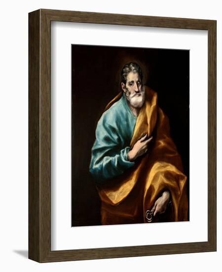 Peter the Apostle-El Greco-Framed Giclee Print