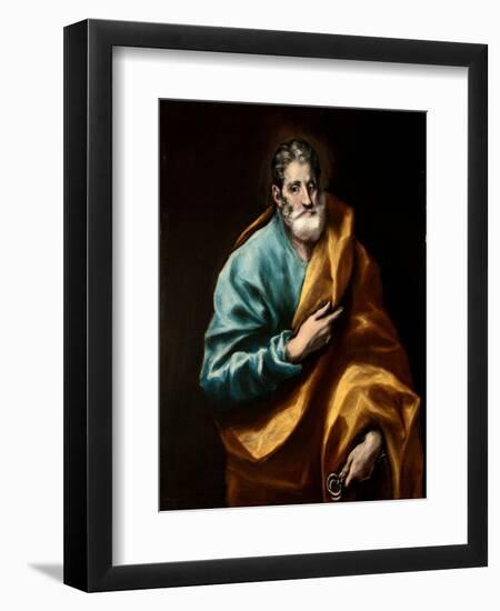 Peter the Apostle-El Greco-Framed Giclee Print