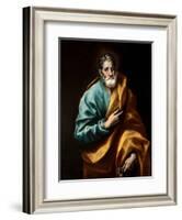 Peter the Apostle-El Greco-Framed Giclee Print