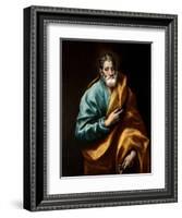 Peter the Apostle-El Greco-Framed Giclee Print