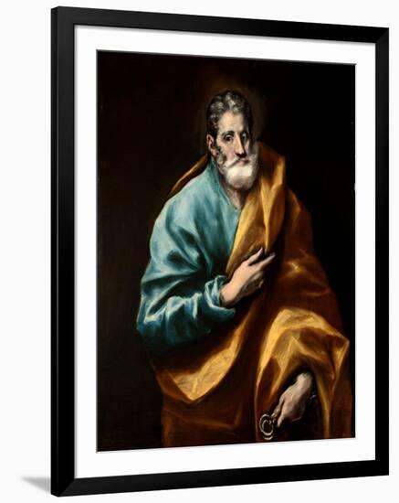 Peter the Apostle-El Greco-Framed Giclee Print